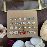 Vriksham 12 Pairs Combo Earrings Set-G17719